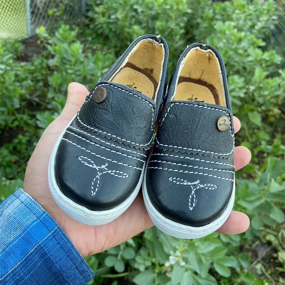 Kids leather vancheros